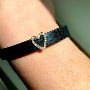 KEEP Collective Gold Pave Heart Charm